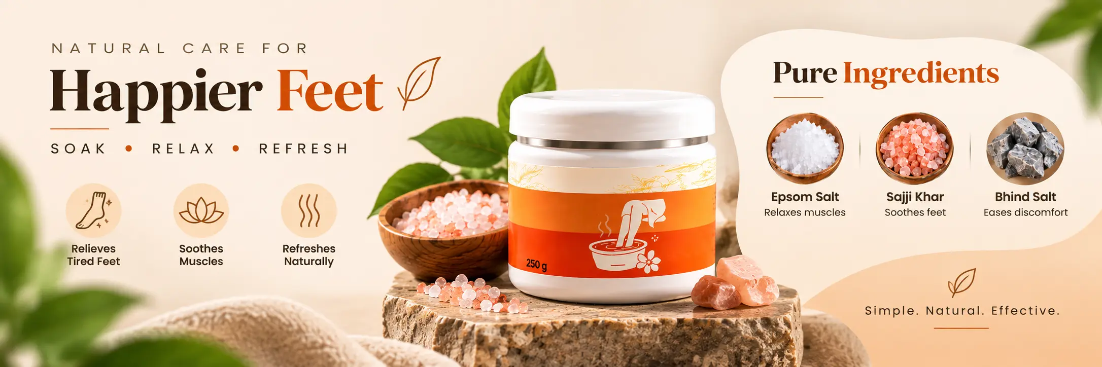 Pashoya Natural Care - Happier Feet
