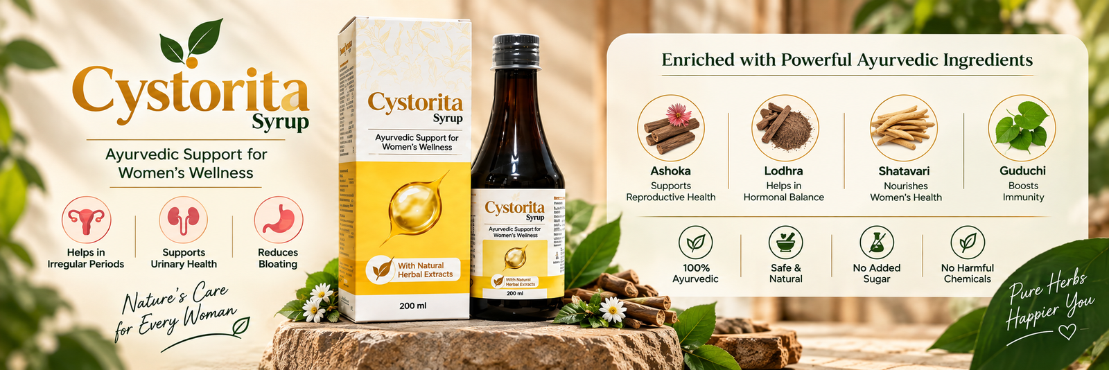 Enriched with Powerful Ayurvedic Ingredients