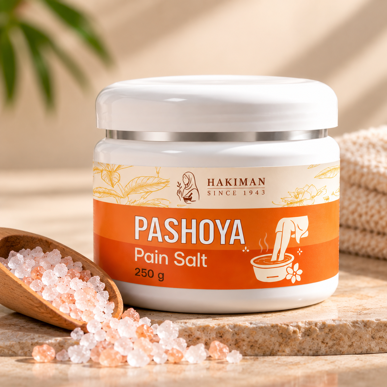 PASHOYA Pain Salt – Joint Support & Natural Body Detox Salt